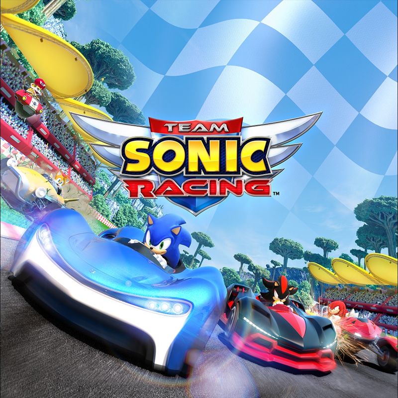 Team Sonic Racing box art for Playstation 4
